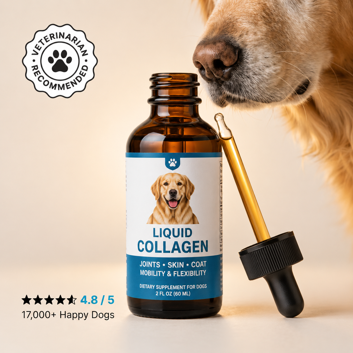 Liquid Collagen+ for Dogs