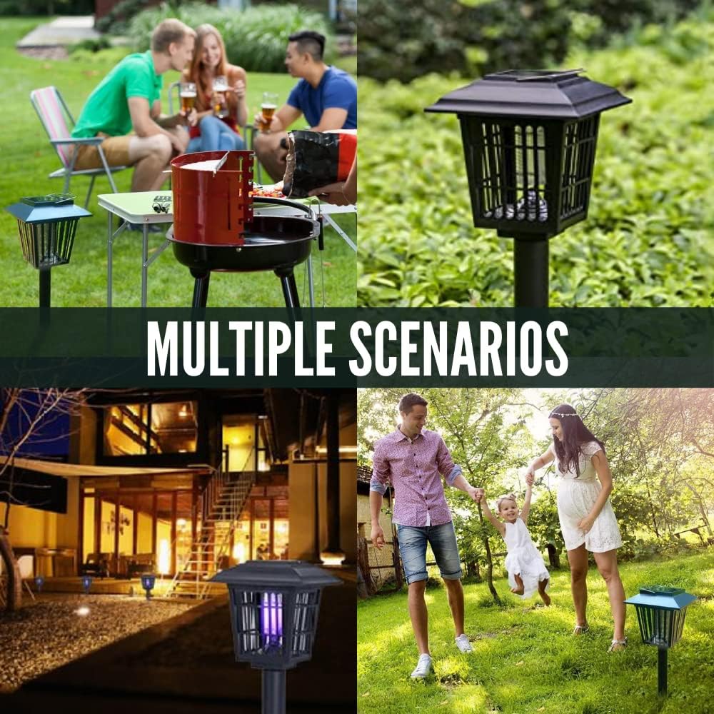 Mosquito-Free Evenings. Powered by the Sun.
