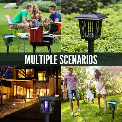 Mosquito-Free Evenings. Powered by the Sun.