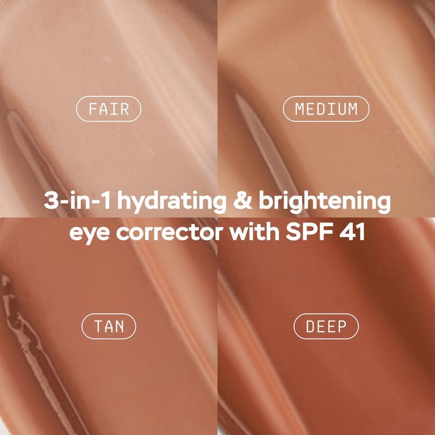 Shade swatches