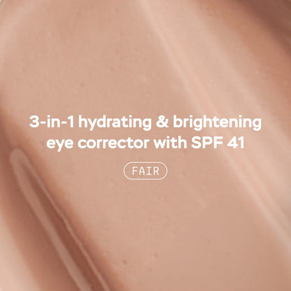 3-in-1 hydrating and brightening eye corrector - Fair texture