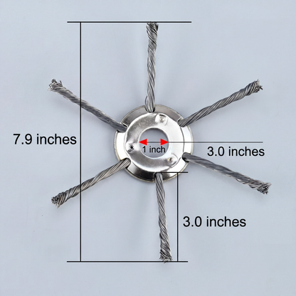 Steel trimmer Replacement Head