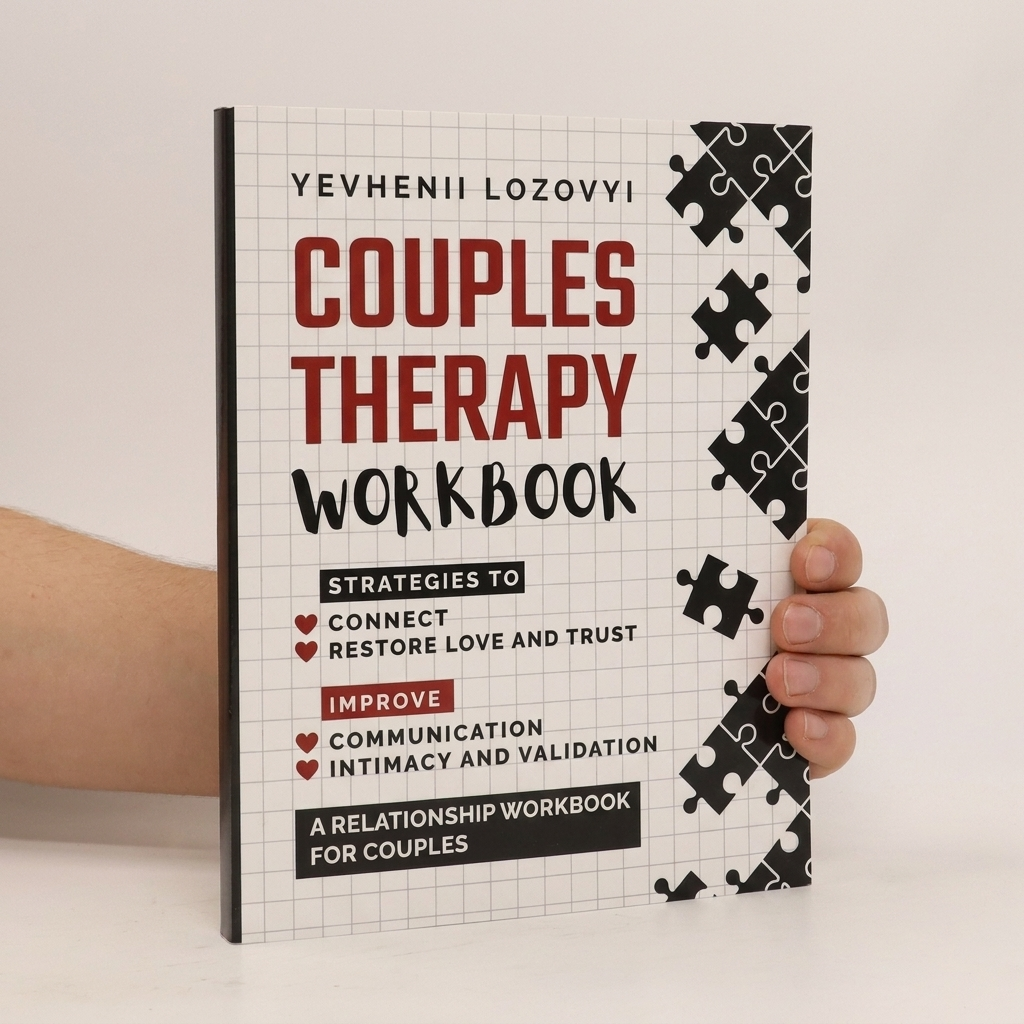 The Couples Therapy Workbook held in one hand against a plain background, showing its paperback thickness