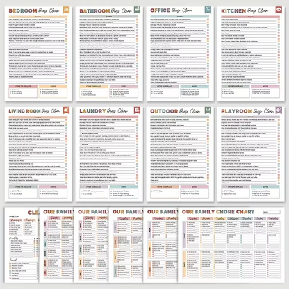 ADHD Cleaning Planner