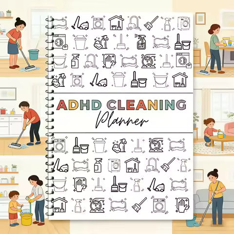 ADHD Cleaning Planner